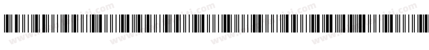 LibreBarcode39Text R字体转换